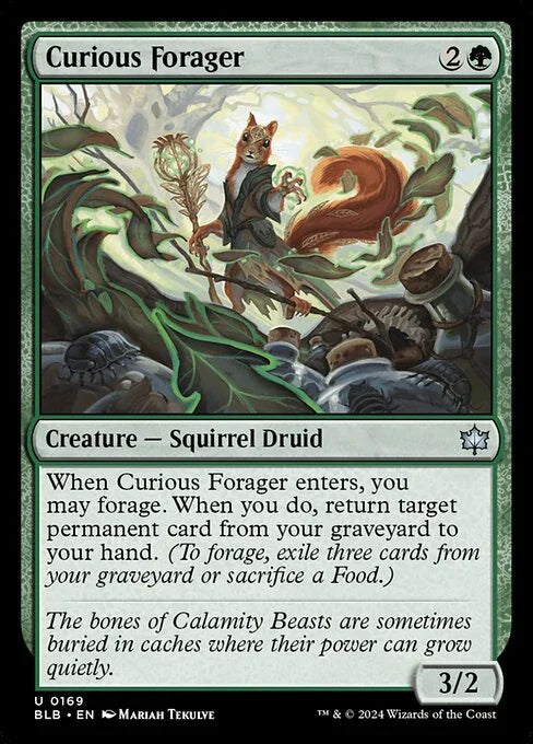 [Foil] BLB 169 Curious Forager U