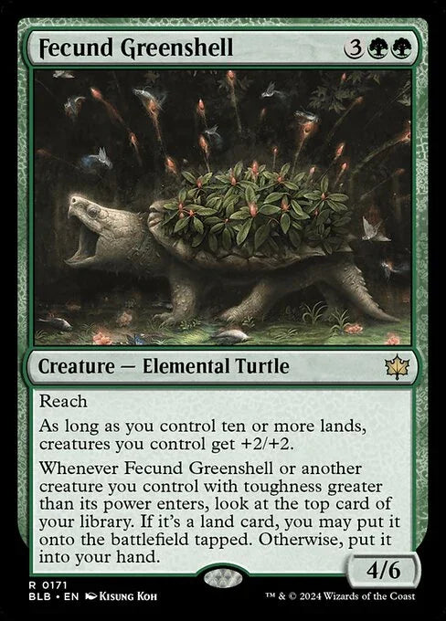 [Foil] BLB 171 Fecund Greenshell R