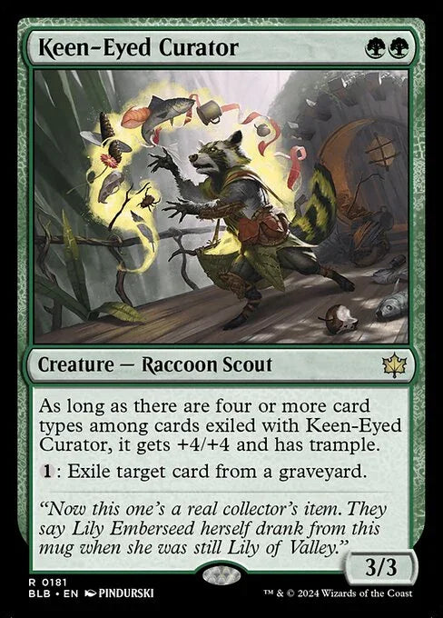 [Foil] BLB 181 Keen-Eyed Curator R