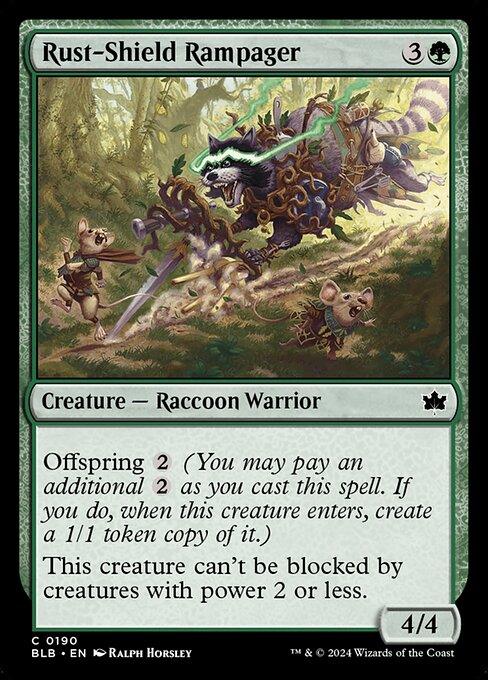 [Foil] BLB 190 Rust-Shield Rampager C