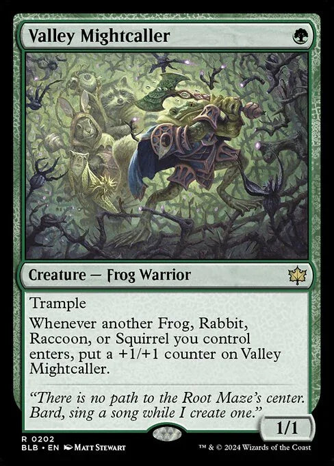 [Foil] BLB 202 Valley Mightcaller R