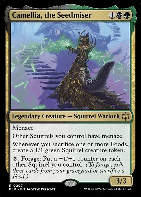 [Foil] BLB 207 Camellia, the Seedmiser R