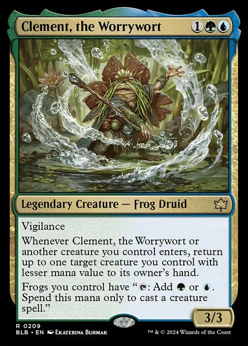 [Foil] BLB 209 Clement, the Worrywort R