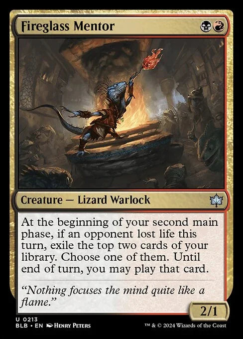 BLB 213 Fireglass Mentor U