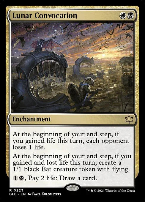 [Foil] BLB 223 Lunar Convocation R