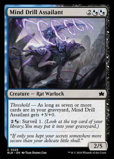 [Foil] BLB 225 Mind Drill Assailant C