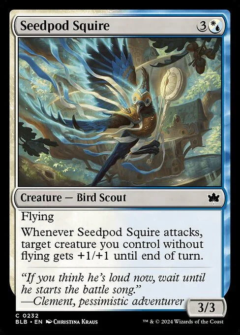 [Foil] BLB 232 Seedpod Squire C