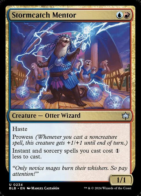 [Foil] BLB 234 Stormcatch Mentor U