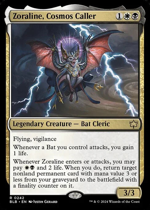 [Foil] BLB 242 Zoraline, Cosmos Caller R