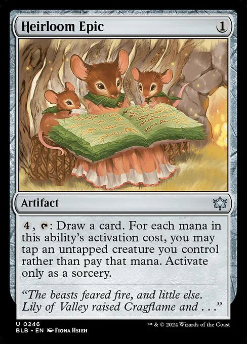 [Foil] BLB 246 Heirloom Epic U