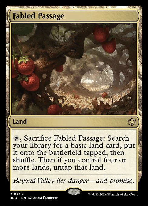 [Foil] BLB 252 Fabled Passage R