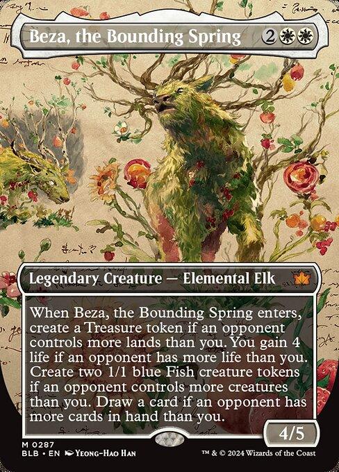 [Foil] BLB 287 Beza, the Bounding Spring (0287 - Showcase) M