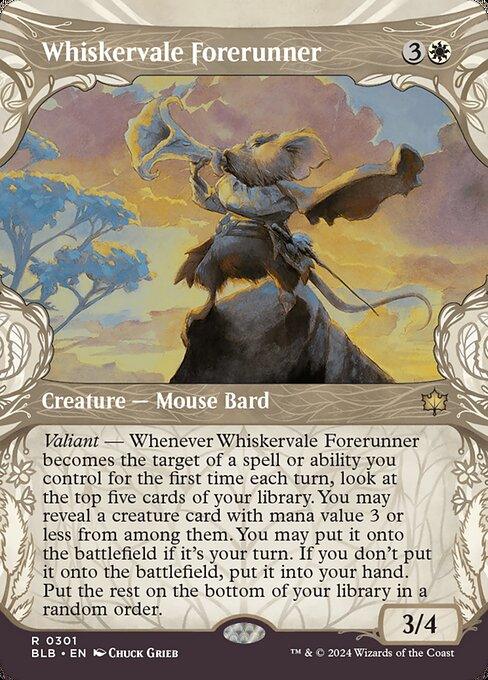 [Foil] BLB 301 Whiskervale Forerunner (0301 - Showcase) R