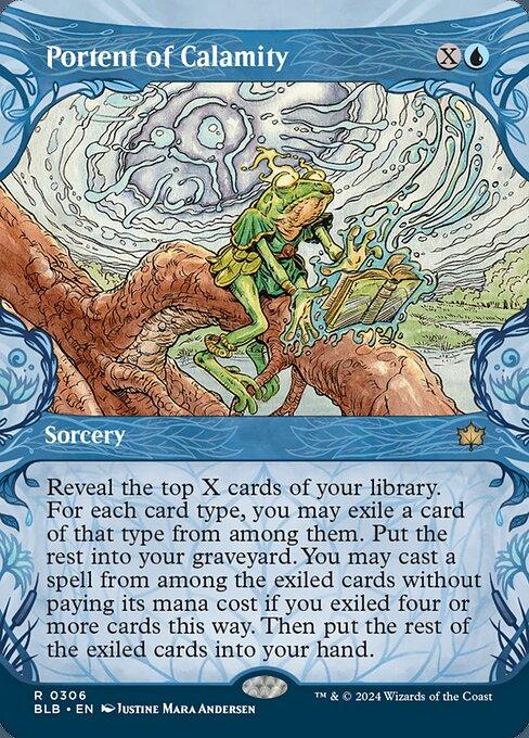 [Foil] BLB 306 Portent of Calamity (0306 - Showcase) R