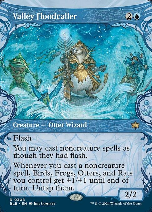 [Foil] BLB 308 Valley Floodcaller (0308 - Showcase) R