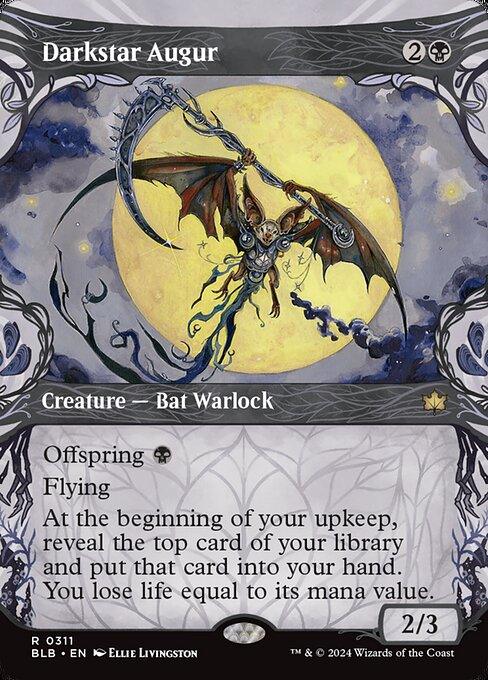[Foil] BLB 311 Darkstar Augur (0311 - Showcase) R