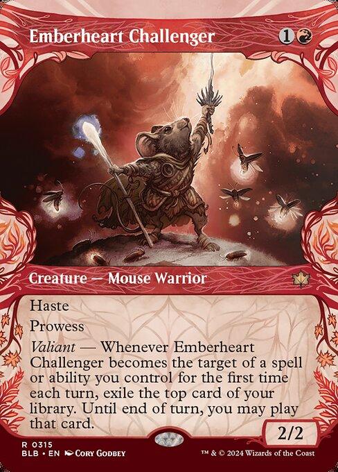 [Foil] BLB 315 Emberheart Challenger (0315 - Showcase) R