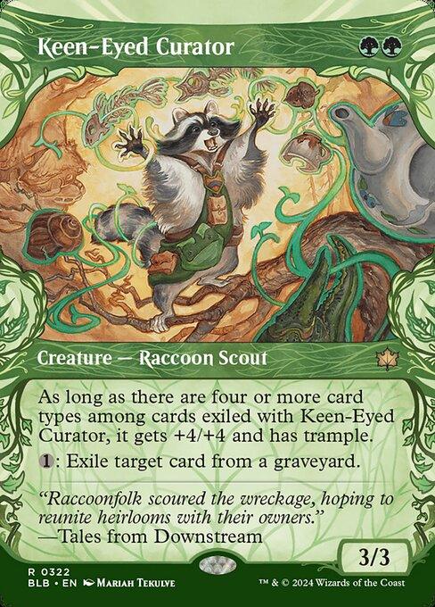 BLB 322 Keen-Eyed Curator (0322 - Showcase) R