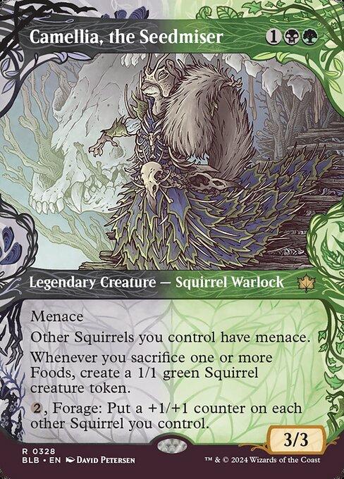[Foil] BLB 328 Camellia, the Seedmiser (0328 - Showcase) R