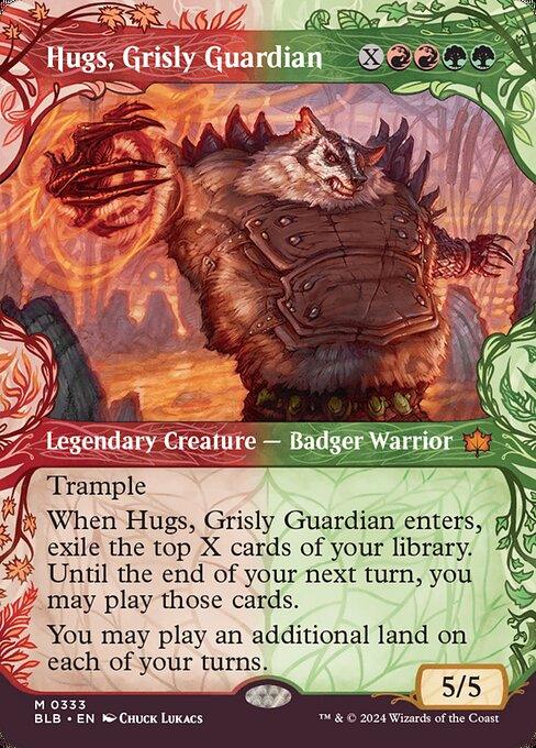 [Foil] BLB 333 Hugs, Grisly Guardian (0333 - Showcase) M