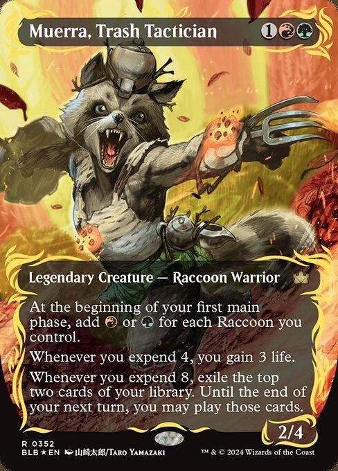[Foil] BLB 352 Muerra, Trash Tactician (0352 - Raised Foil) R
