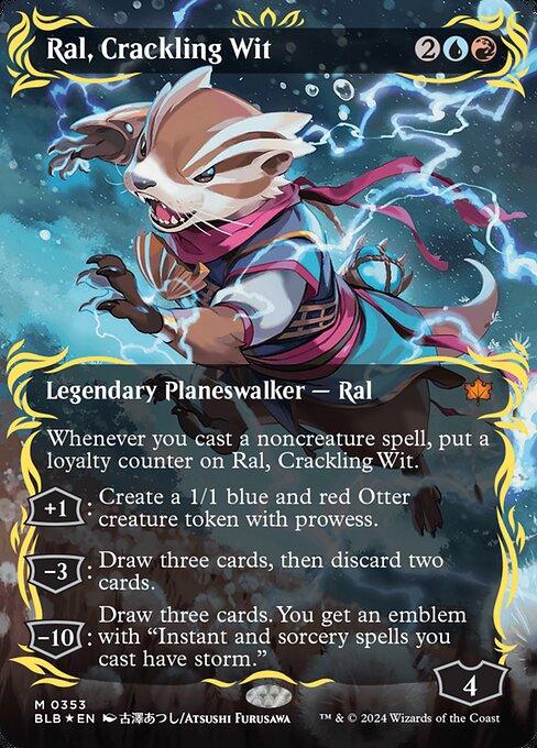[Foil] BLB 353 Ral, Crackling Wit (0353 - Raised Foil) M
