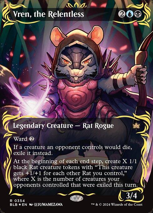 [Foil] BLB 354 Vren, the Relentless (0354 - Raised Foil) R