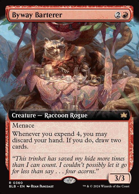 [Foil] BLB 360 Byway Barterer (0360 - Extended Art) R