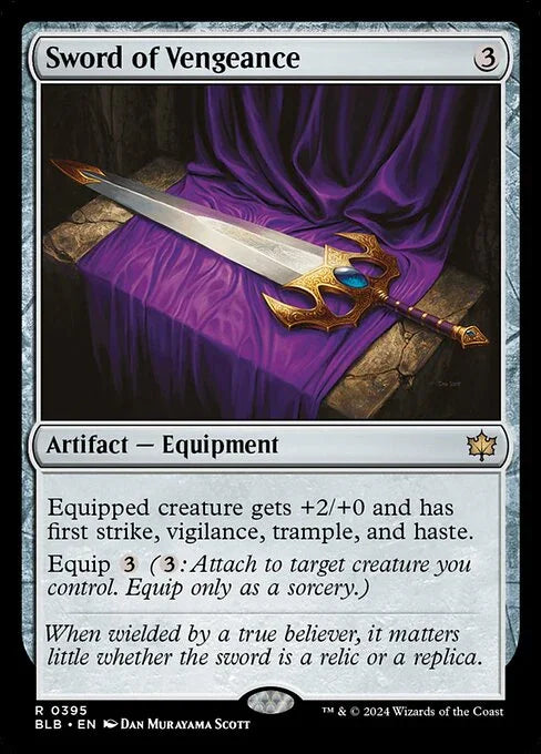 BLB 395 Sword of Vengeance (Starter Kit) R