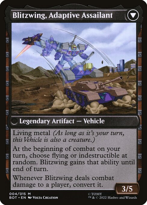 [Foil] BOT 004 Blitzwing, Cruel Tormentor M