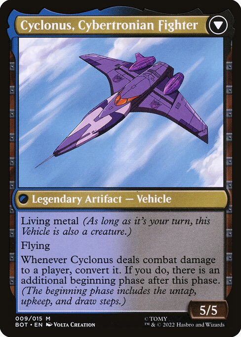 [Foil] BOT 009 Cyclonus, the Saboteur M