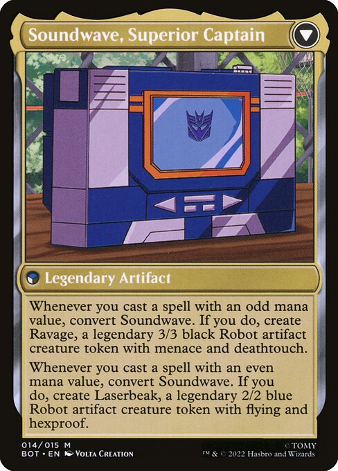 BOT 014 Soundwave, Sonic Spy M
