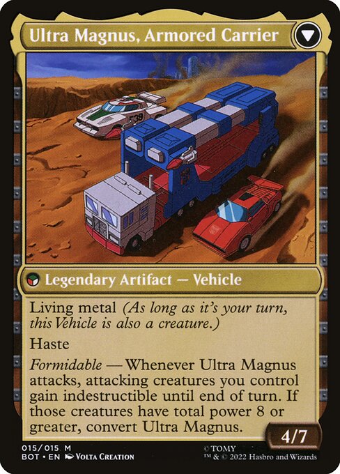 [Foil] BOT 015 Ultra Magnus, Tactician M