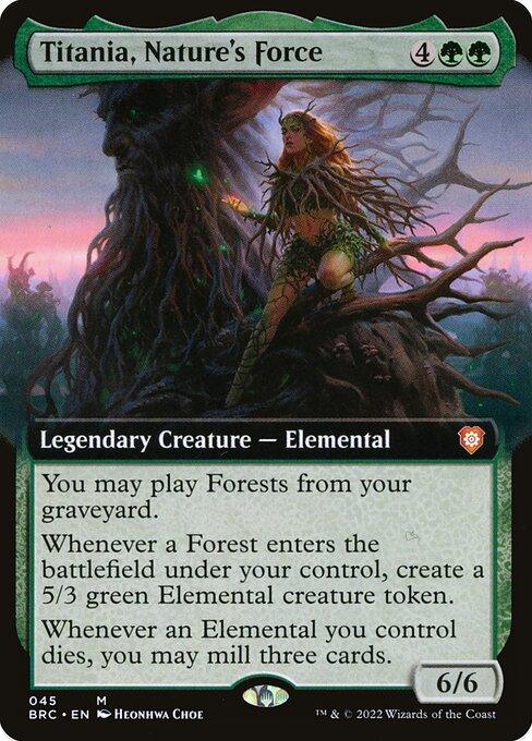 BRC 045 Titania, Nature's Force (Extended Art) M