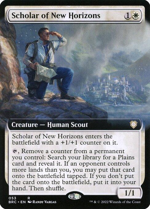 BRC 053 Scholar of New Horizons (Extended Art) R