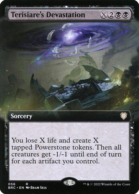 BRC 056 Terisiare's Devastation (Extended Art) R