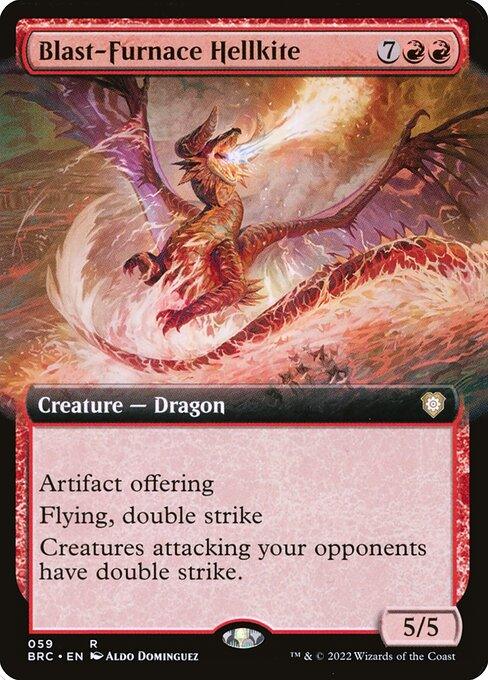 BRC 059 Blast-Furnace Hellkite (Extended Art) R