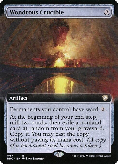 BRC 067 Wondrous Crucible (Extended Art) R