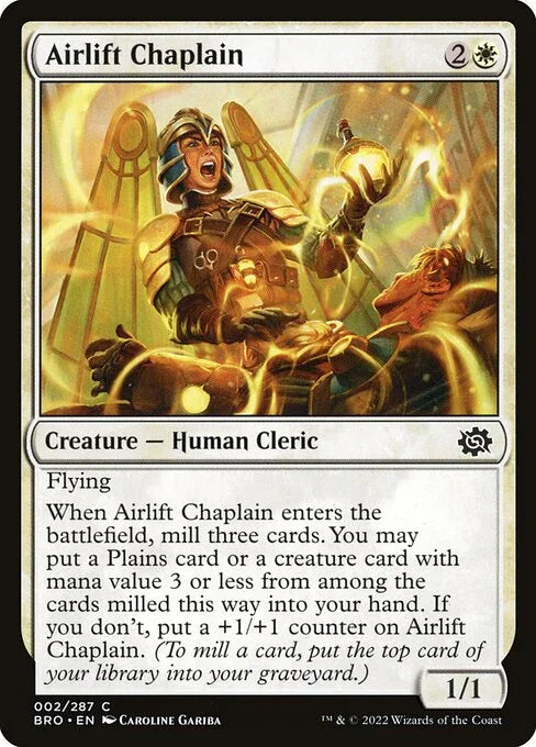 [Foil] BRO 002 Airlift Chaplain C