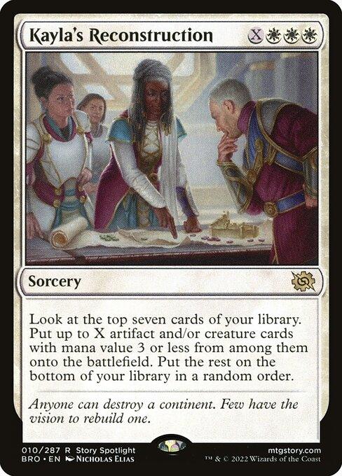 [Foil] BRO 010 Kayla's Reconstruction R