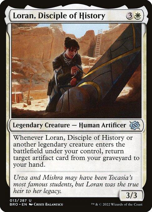 [Foil] BRO 013 Loran, Disciple of History U