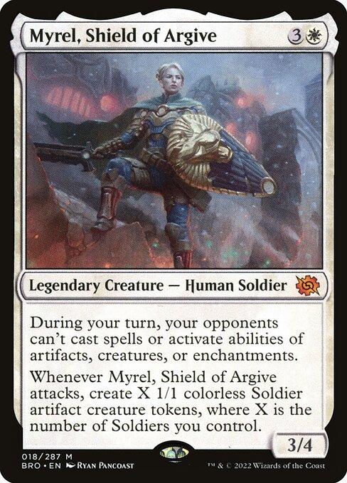 [Foil] BRO 018 Myrel, Shield of Argive M