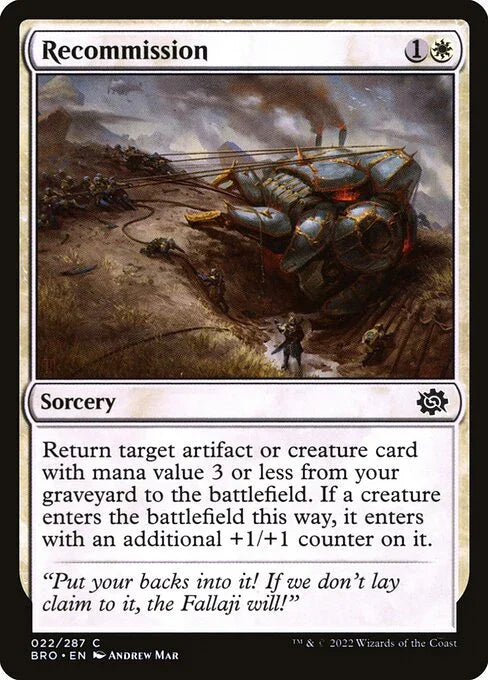 [Foil] BRO 022 Recommission C
