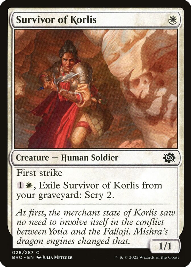 BRO 028 Survivor of Korlis C