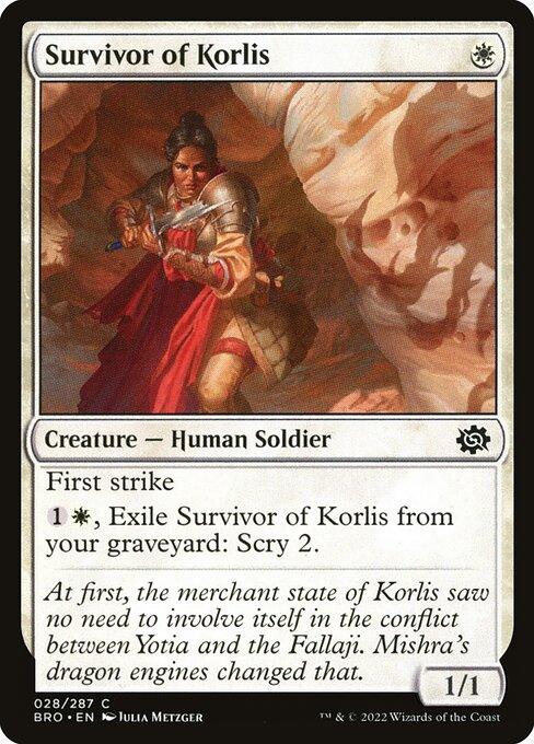 [Foil] BRO 028 Survivor of Korlis C
