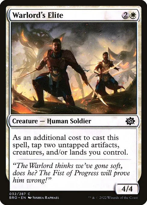 [Foil] BRO 032 Warlord's Elite C