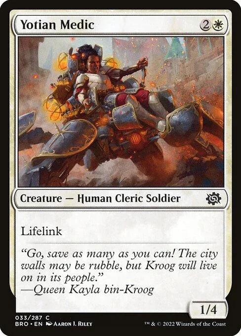 [Foil] BRO 033 Yotian Medic C