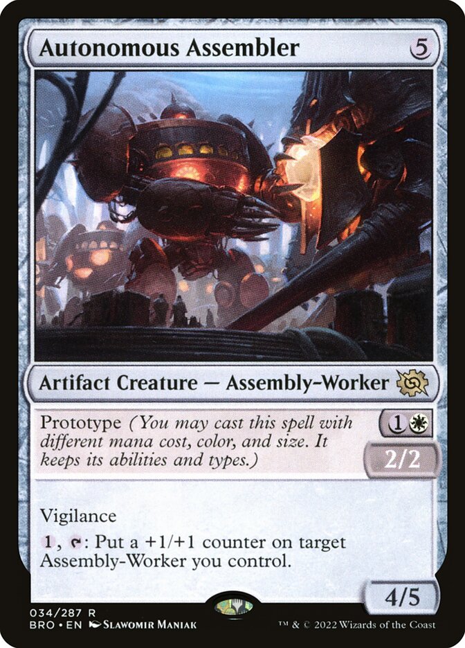 BRO 034 Autonomous Assembler R