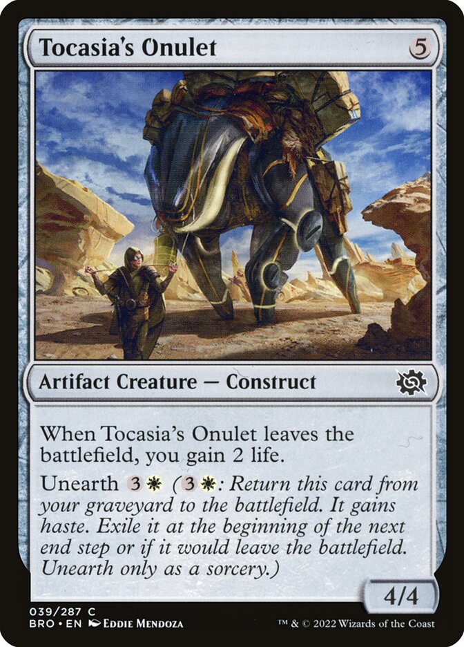 BRO 039 Tocasia's Onulet C