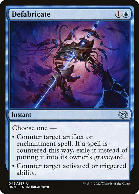 [Foil] BRO 045 Defabricate U
